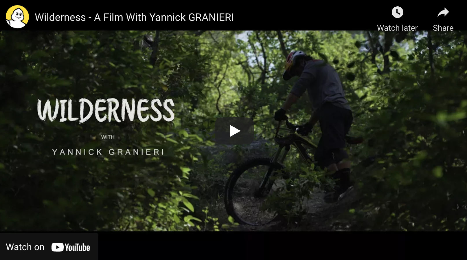 WILDERNESS – A FILM WITH YANNICK GRANIERI
